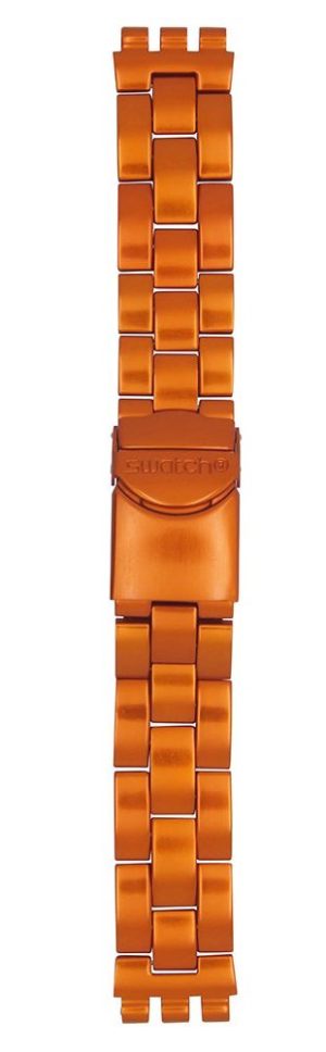SWATCH FULL-BLOODED NARANJA Μπρασελέ πορτοκαλί αλουμινίου 19mm ASVCK4051AG