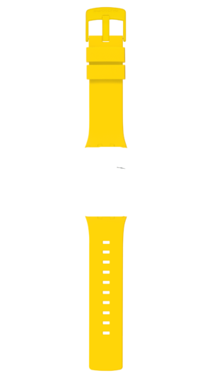 SWATCH TOUCH YELLOW Λουράκι σιλικόνης κίτρινο 28mm ASURJ101