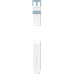 SWATCH BLITE Λουράκι Λευκό από Πλαστικό βιολογικής προέλευσης 19mm ASB03N101