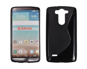 OEM LG G3 Mini/G3s TPU Silicone Case S-Line Black/G3s