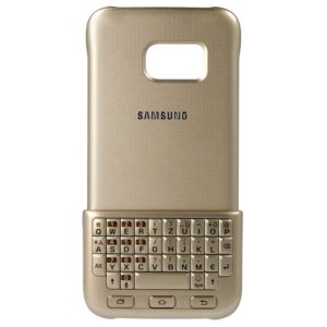 SAMSUNG Original Keyboard Cover (Θήκη Με Πληκτρολόγιο QWERTZ) For Galaxy Samsung Galaxy S7 EJ-CG930 Gold