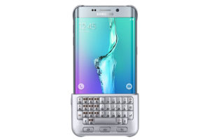 SAMSUNG Original Keyboard Cover (Θήκη Με Πληκτρολόγιο) For Galaxy S6 Edge Plus EJ-CG928MSE Silver