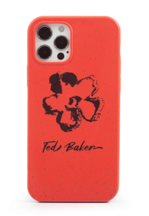 TED BAKER iPhone 13 Pro Pllugg Biodegradable Back Case Magnolia Red Ted Baker 85018