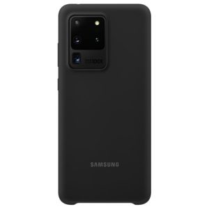 SAMSUNG Original Silicone Cover Samsung Galaxy S20 Ultra G988 Black EF-PG988TBE