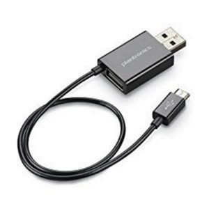 PLANTRONICS Ανταλλακτικό Micro USB 2in1 Καλώδιο Φόρτισης 30cm για Bluetooth Plantronics 87090-01