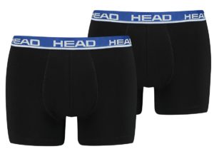 Head Basic Boxer black / blue (2 packs) 701202741-008