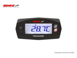 Koso ψηφιακό θερμόμετρο 2 Θερμοκρασιών μηχανής - αυτοκινήτου BA033020
