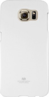 Θήκη Σιλικόνης Mercury Jelly Case Samsung Galaxy S6 Edge Plus (White)