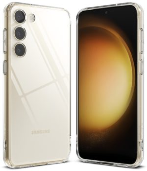 Θήκη Σιλικόνης Ringke Fusion TPU case with frame for Samsung Galaxy S23 Clear (F687E52)