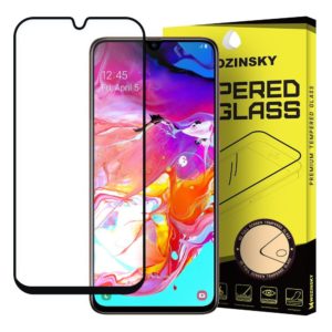 OEM Screen Protector - Wozinsky Tempered Glass Full Coverage Full Glue Case Friendly Samsung Galaxy A70 black