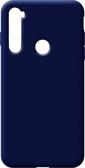 Xiaomi Redmi Note 8T - Ενισχυμένη silicon rubber θήκη πλάτης (silky & soft touch finish cover) Navy Blue