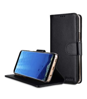 Huawei P40 Lite - Θήκη βιβλίο-πορτοφόλι (book wallet case), Black