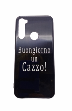 Xiaomi Redmi Note 8T - Θήκη πλάτης σιλικόνης (back cover silicon), black Buongiorno un Gazzo! 