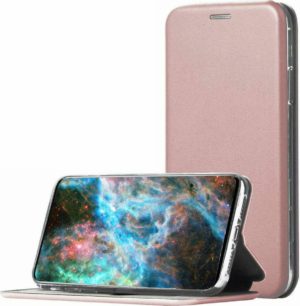 Huawei Y7 2018 / Y7 Prime 2018 / Honor 7C - Θήκη για κινητό magnetic book, Metallic Pink