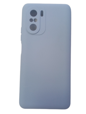 Xiaomi Poco F3 - Mi K40 - Ενισχυμένη silicon rubber θήκη πλάτης (silky & soft touch finish cover) Light Grey