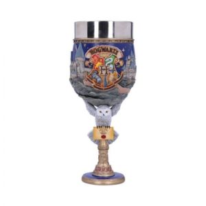 Harry Potter Hogwarts Collectible Goblet 19.5cm - Δισκοπότηρο (Officially Licensed,resin-stainless steel)