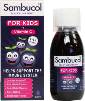 Sambucol for Kids Παιδικό Σιρόπι 120ml.Υποστήριξη του Ανοσοποιητικού