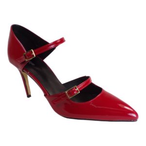 Dominique Shoes Γυναικεία Παπούτσια Γόβες 81351 Κόκκινο Λουστρίνι 81351red