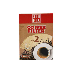Χάρτινα φίλτρα καφέ ALU FIX Coffee Filters NO2 - 100 τεμ.
