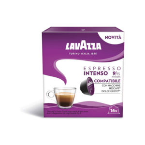 Lavazza Espresso Intenso συμβατές κάψουλες Dolce Gusto - 16 τεμάχια