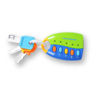 Moni Toys Μουσικά κλειδάκια με χειριστήριο, Baby keys with remote control K999-80B