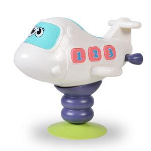 Moni Toys Μουσικό αεροπλανάκι με φώτα, Baby plane with lights K999-139B