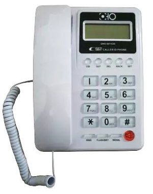 ​Ενσύρματο Τηλέφωνο Γραφείου για Ηλικιωμένους με Αναγνώριση Κλήσης OHO-5011CID