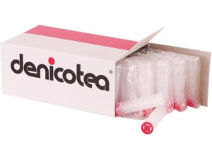 Φίλτρά Denicotea για πίπα τσιγάρου 8mm 50τμχ Slim Crystal Filters