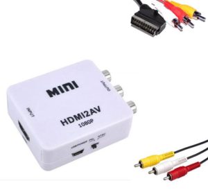 Μετατροπέας σήματος AV Θηλυκό σε HDMI Θηλυκό OEM - Mε την απόκτηση Cleverbox μετατρέπει την παλιά τηλεόρασή σας σε smart