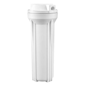 Eiger Πλαστική Μονή Λευκή Συσκευή Φίλτρου Νερού Κάτω Πάγκου 1/4″