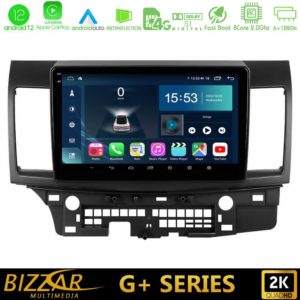 Bizzar G+ Series Mitsubishi Lancer 2008 – 2015 8core Android12 6+128GB Navigation Multimedia Tablet 10