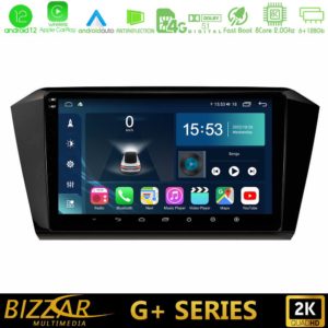 Bizzar G+ Series VW Passat 8core Android12 6+128GB Navigation Multimedia Tablet 10
