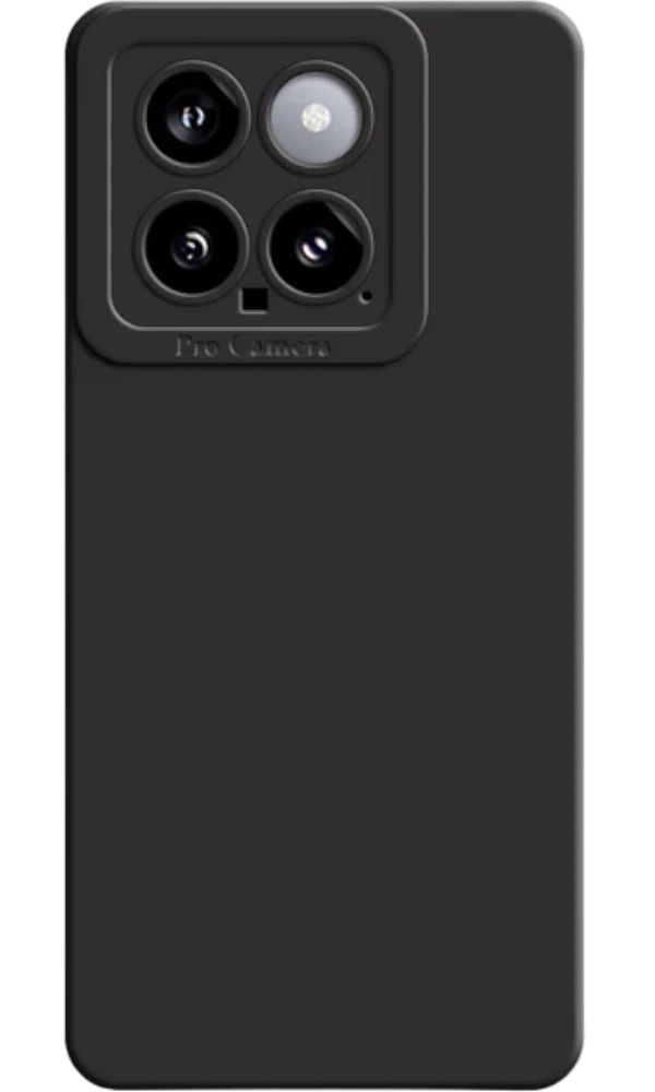 Silicon case protect lens for Xiaomi 14 black