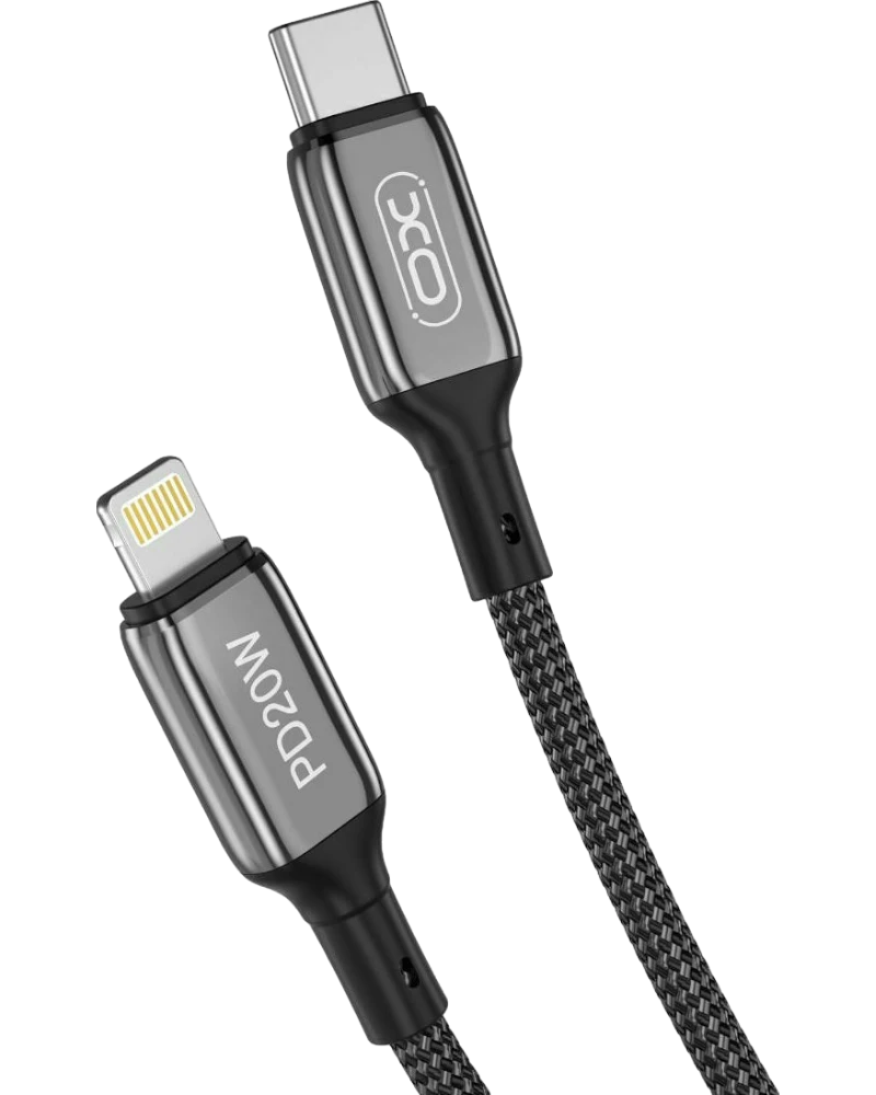 XO cable NB-Q180A PD USB-C -Lightning 1,0m 20W Black