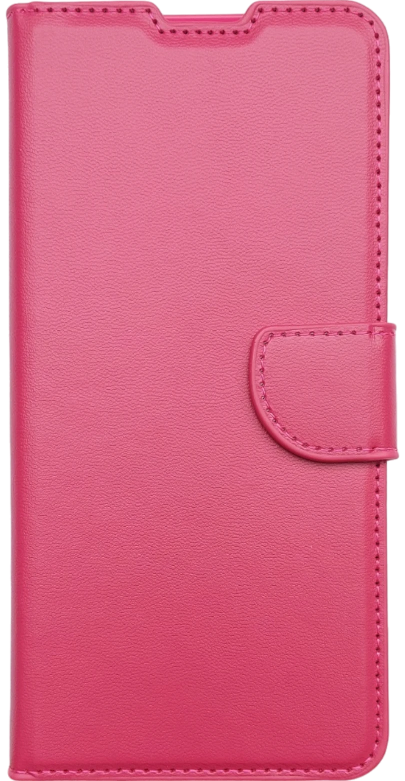 Smart Wallet case for Motorola Moto E20 / E30 / E40 Hot Pink