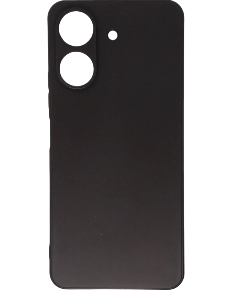 Matt TPU case protect lens for Xiaomi Redmi 13C Black