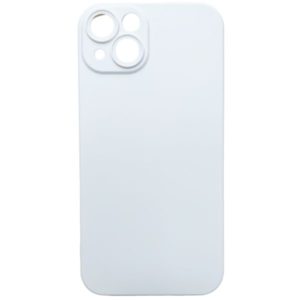 Matt TPU case protect lens for iPhone 13 White