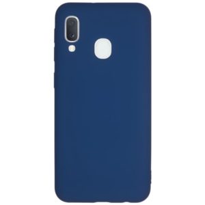 Matt TPU case for Samsung Galaxy A20e dark blue