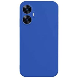Matt TPU case protect lens for Realme C55 Blue