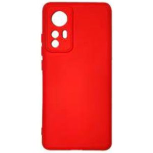 Silicon case protect lens for Xiaomi 12 Pro 5G red