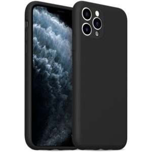 Silicon case protect lens for iPhone 14 Pro Max black