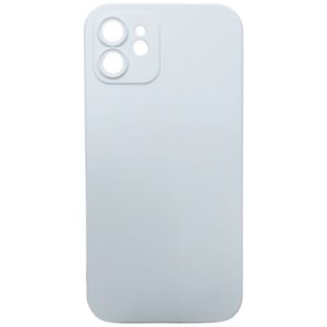 Matt TPU case protect lens for iPhone 12 White