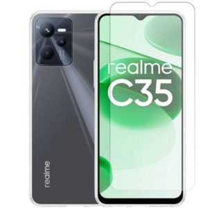 Tempered Glass 9H Green-Box for Realme C35