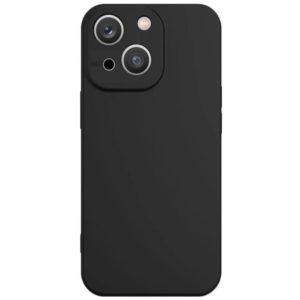 Matt TPU case protect lens for iPhone 13 black