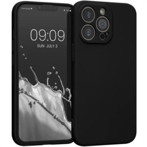 Silicon case protect lens for iPhone 13 Pro black