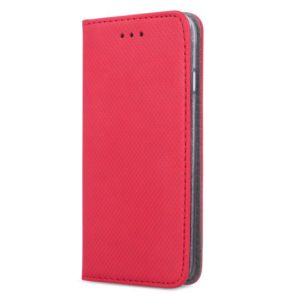 Smart Magnet case for Motorola Moto G73 red