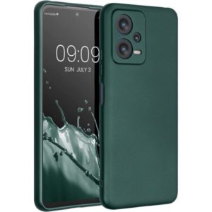 Matt TPU case for Xiaomi Poco X5 Forest Green