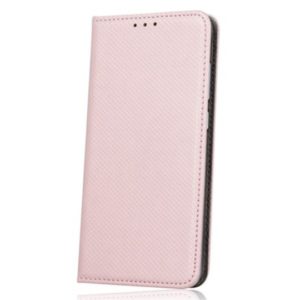 Smart Magnet case for Samsung Galaxy A12 rose gold