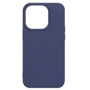 Matt TPU case for iPhone 14 Pro dark blue