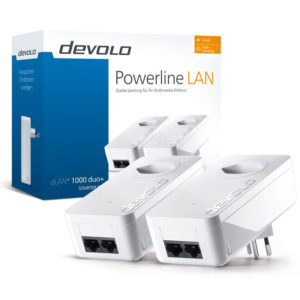 Devolo Powerline dLan 1000 duo+ WiFi Adapter Starter Kit Αντάπτορας Δικτύου 08117